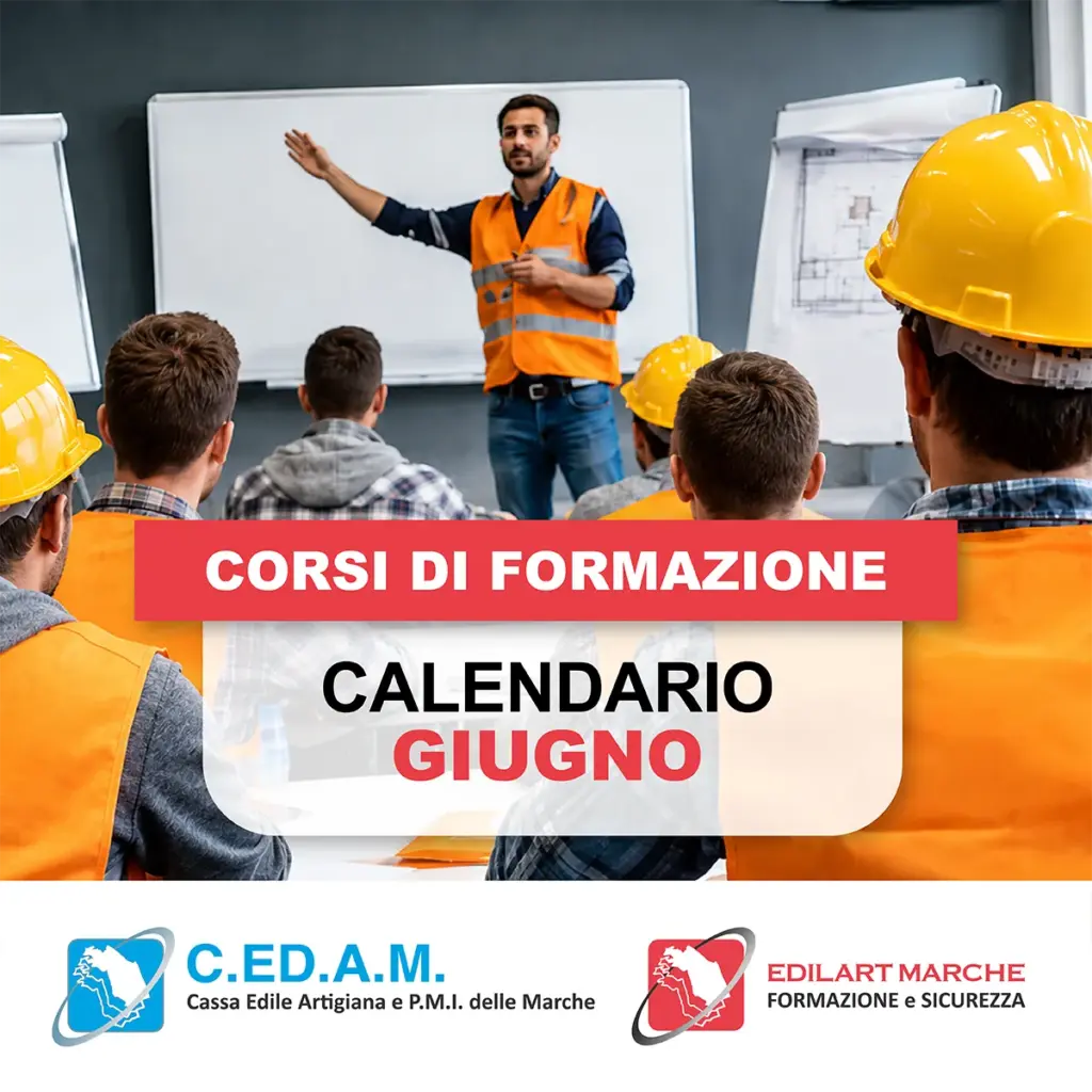 Calendario corsi giugno 2026 edilart