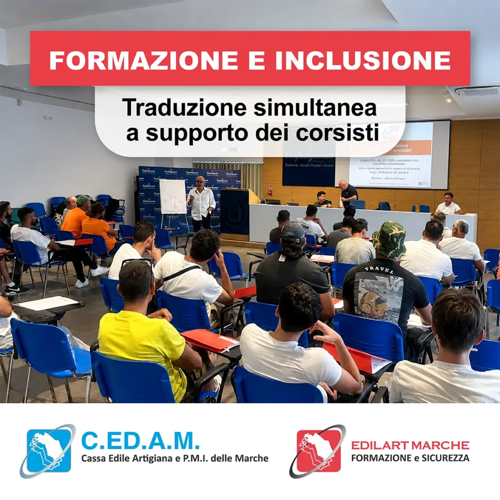 Sicurezza sul lavoro: formazione inclusiva traduzione simultanea