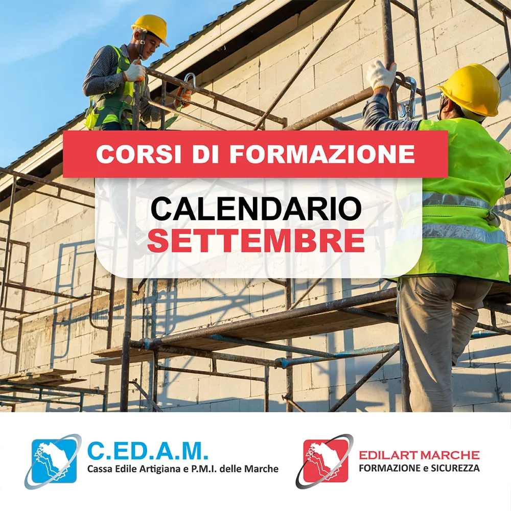 formazione corsi settembre edilart